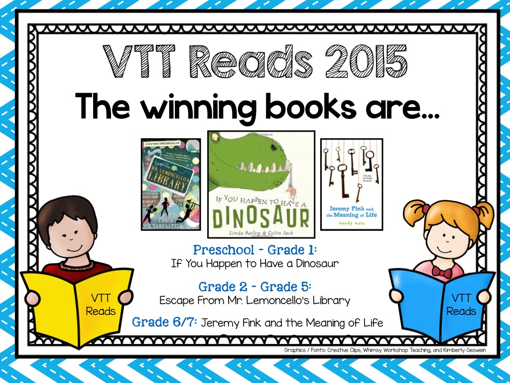 VTT reads winners