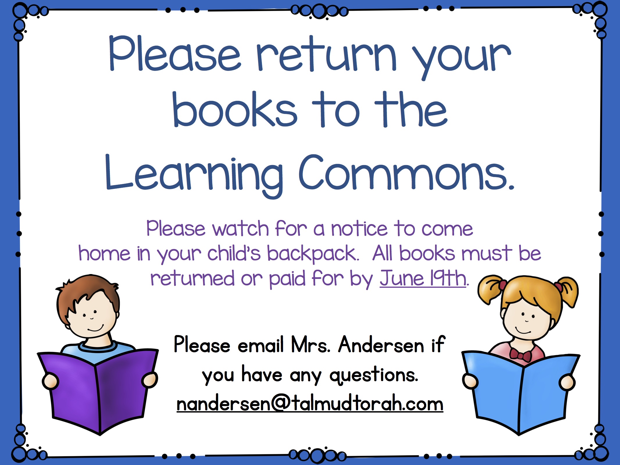 book return