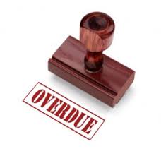 overdue