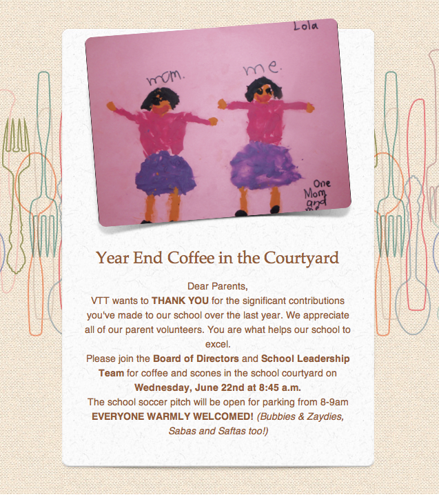 year end coffee